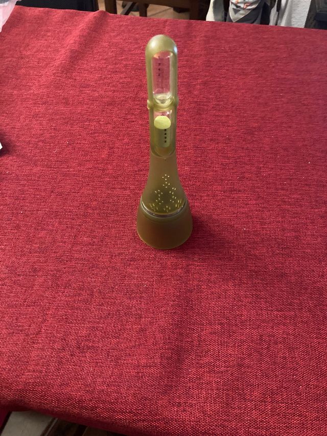 filtro per tè con clessidra girevole verde