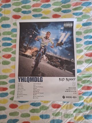 Poster Album Bad Bunny