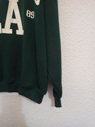 Sudadera LA Berska verde