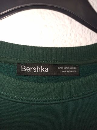 Sudadera LA Berska verde