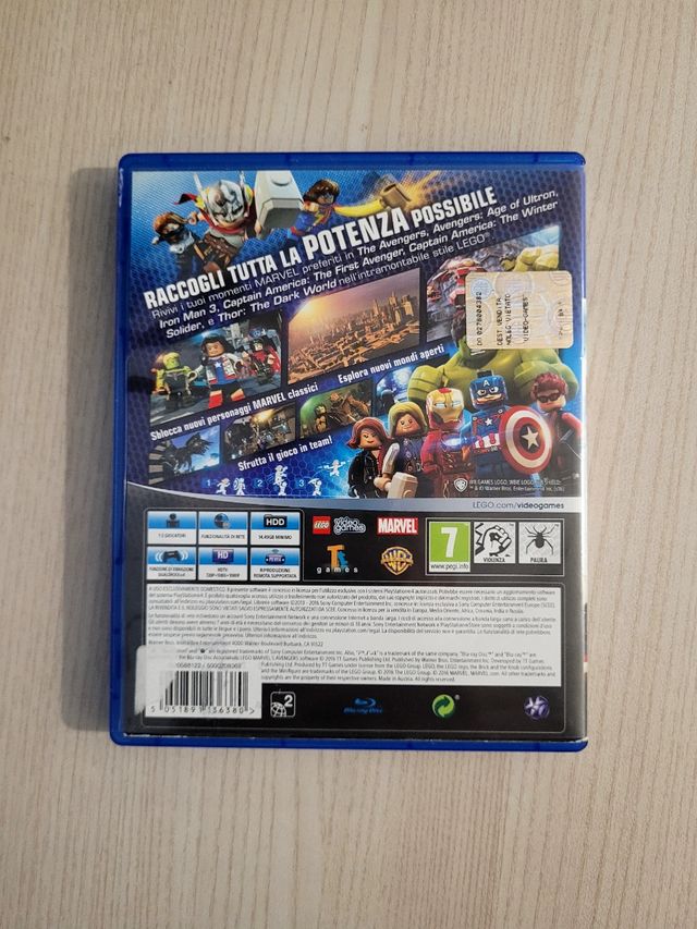 LEGO Marvel Avengers – PS4 – Usato