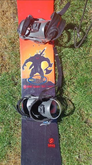 Tabla snow SIMS 163 + funda