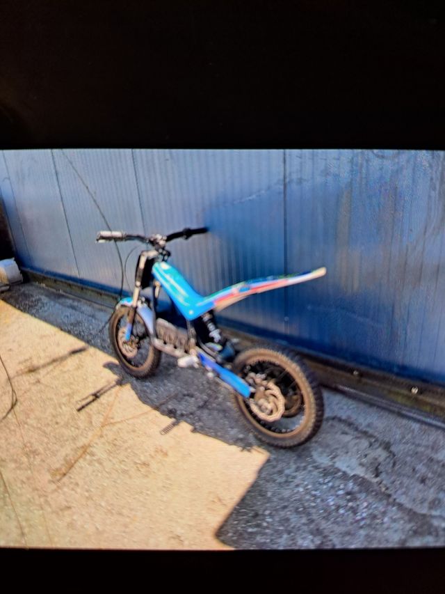 Moto de trial batería para niños