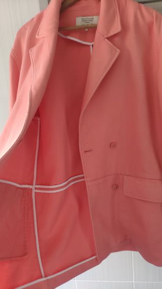 Chaquetón oversize Zara talla S