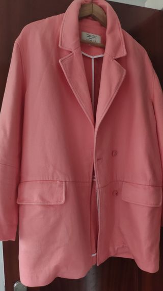 Chaquetón oversize Zara talla S
