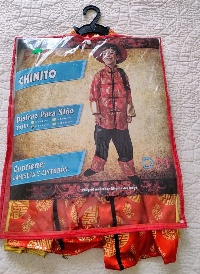 Disfraz chinito