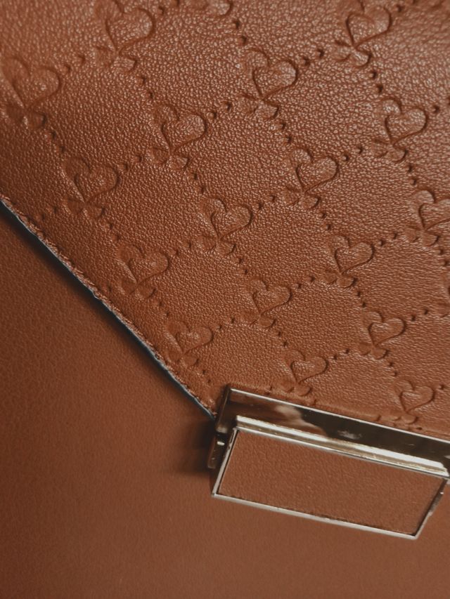 Borsetta color cuoio 