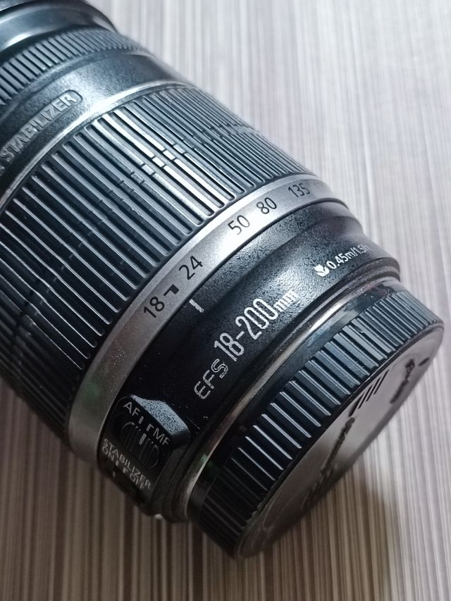 Canon Objetivo EFS 28-200mm