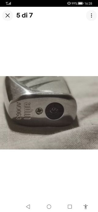 Accendino Gas Ricaricabile Vintage