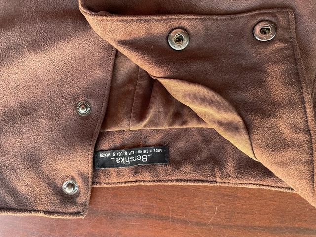 Falda simil ante Bershka