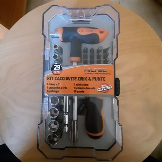 Kit cacciavite crik e punte