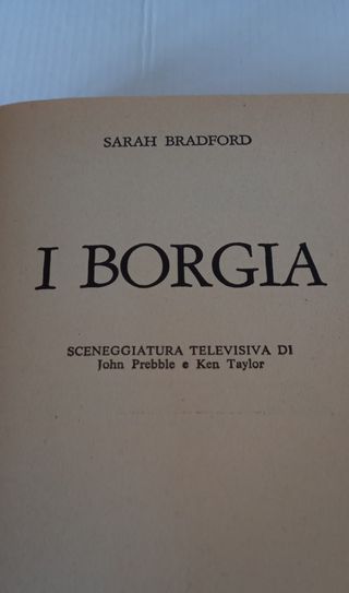 Libro - I Borgia