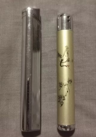 Lotto 2 Accendini Vintage ricaricabile