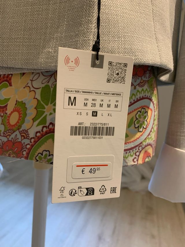 Blazer corta de entiempo