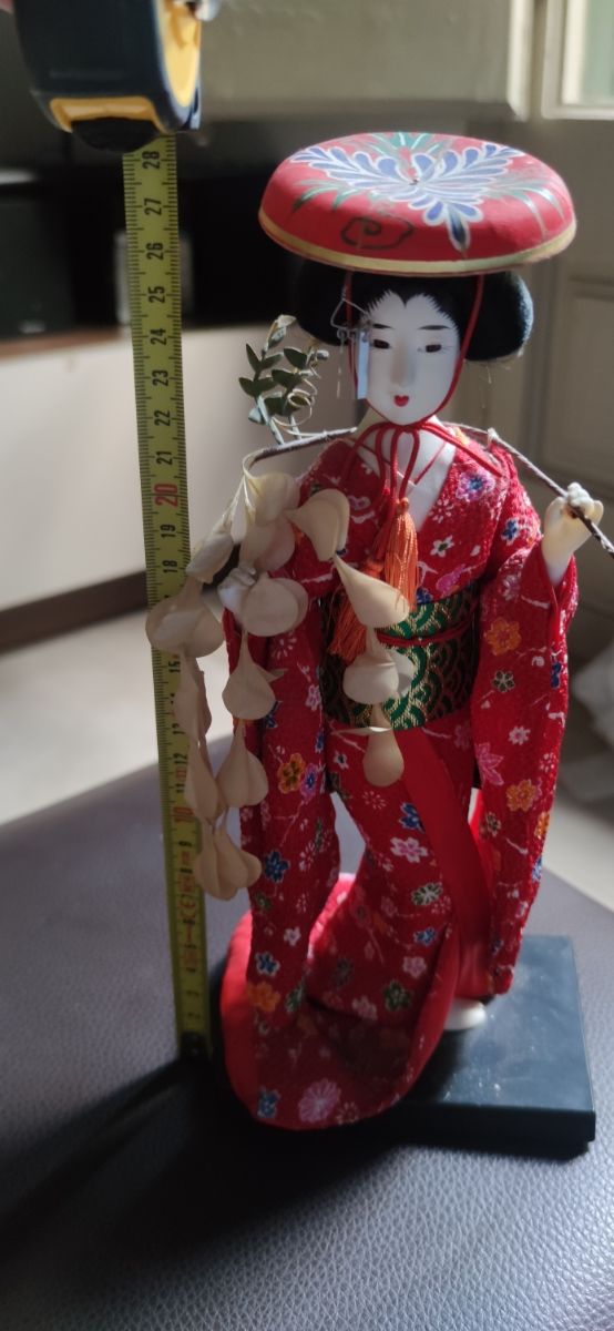 Muñeca Geisha artesanal