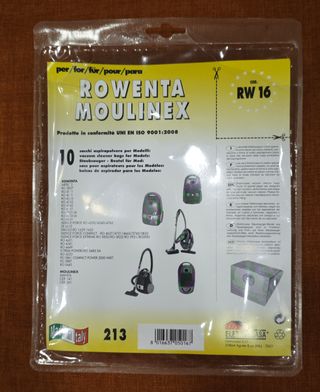 10 Sacchi aspirapolvere