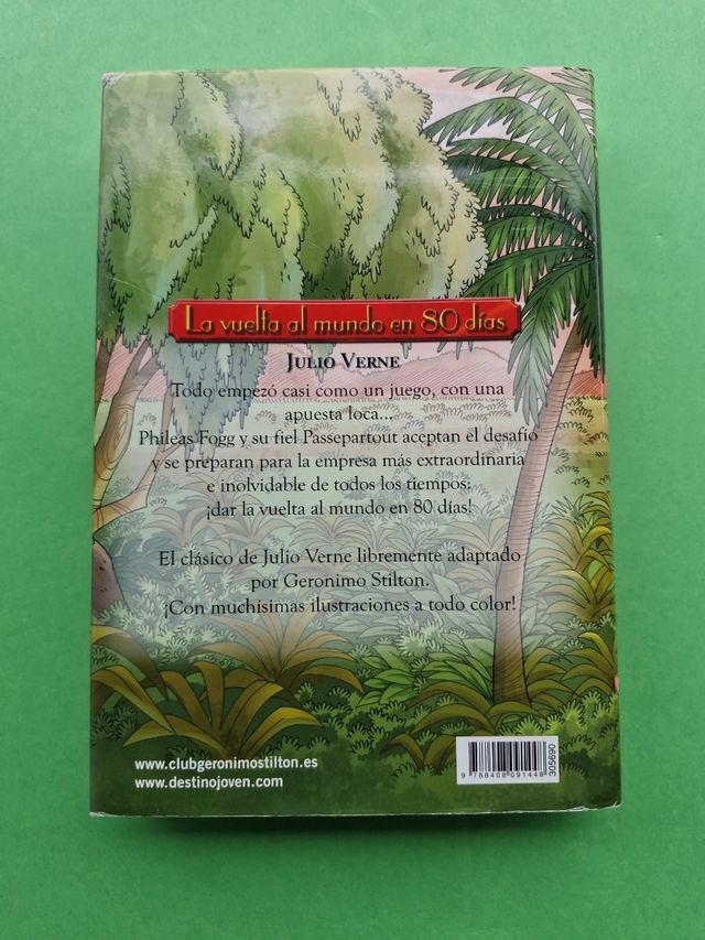 "La vuelta al mundo en 80 días" Geronimo Stilton
