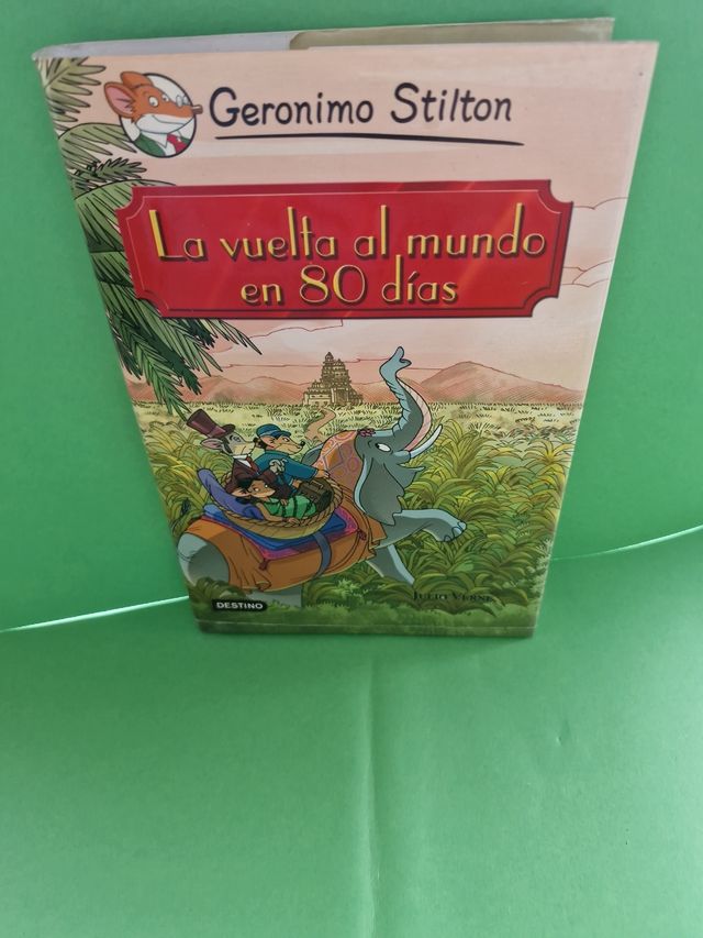 "La vuelta al mundo en 80 días" Geronimo Stilton