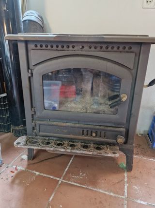 Chimenea hierro fundido