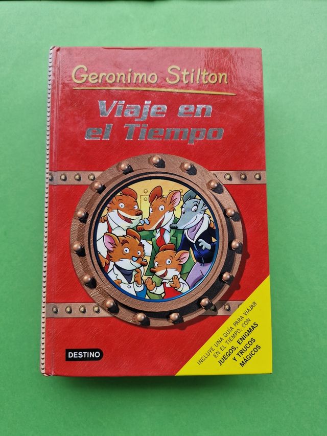 "Viaje en el tiempo" Geronimo Stilton