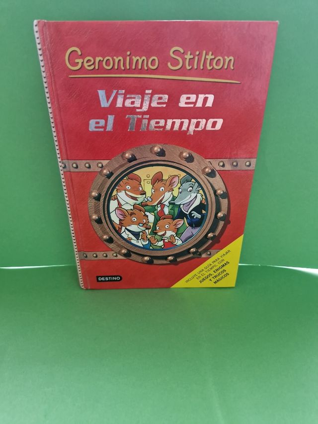 "Viaje en el tiempo" Geronimo Stilton