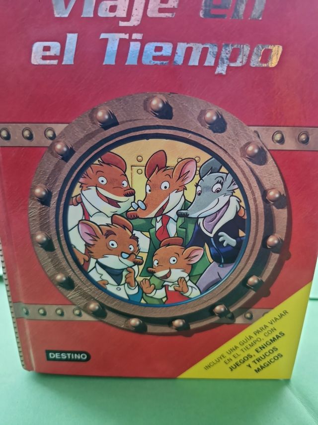 "Viaje en el tiempo" Geronimo Stilton
