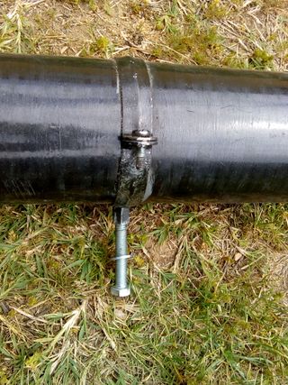 tubo de pvc para la baca del coche