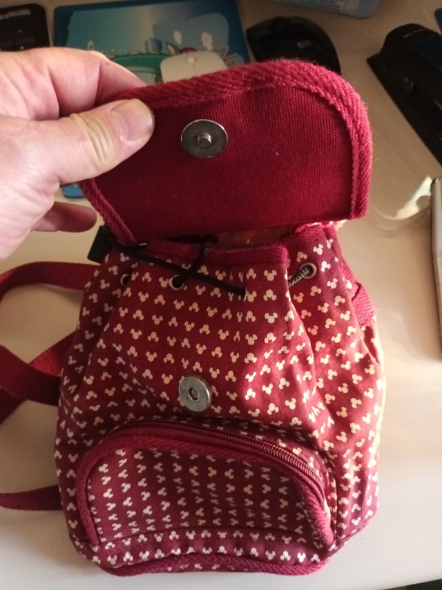 Mochila pequeña Mikey & Minnie