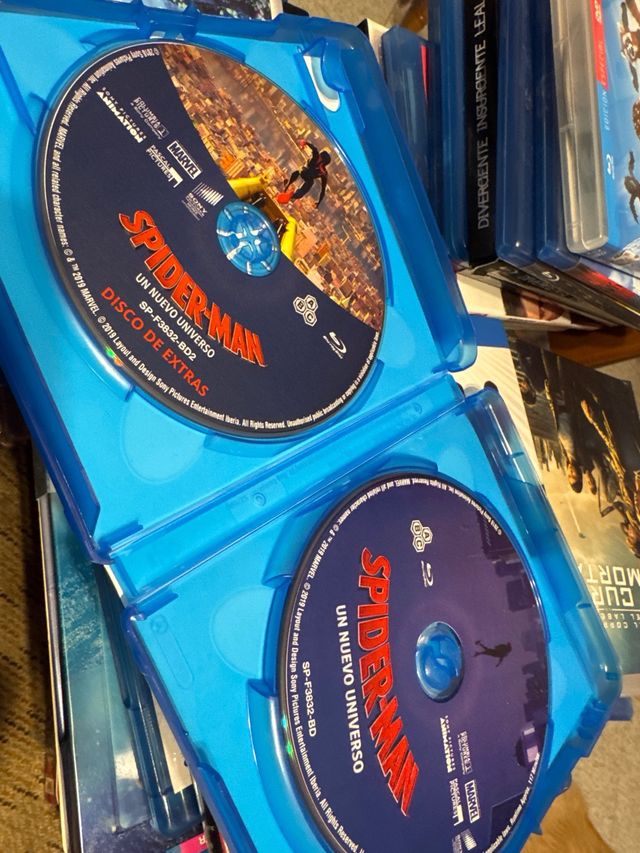Bluray spider-man un nuevo universo