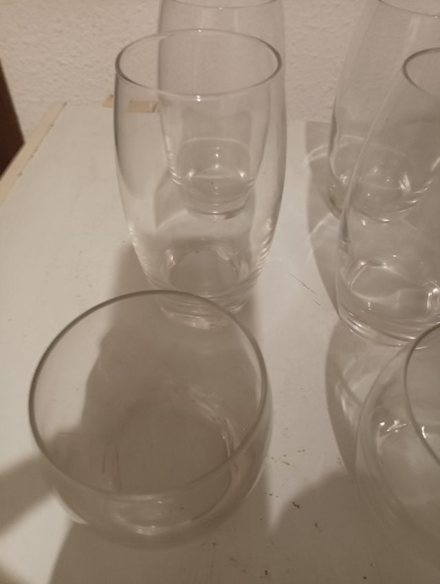 Vasos de whisky y agua