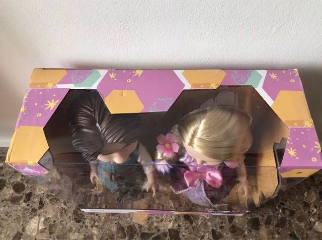 Set Rapunzel y Flynn Animators Disney Store 