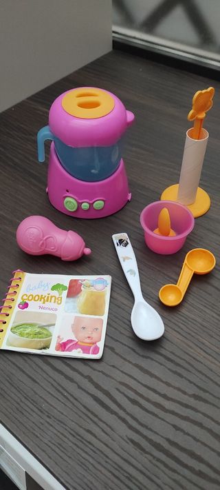 Nenuco Lava y Peina. Nenuco baby cooking