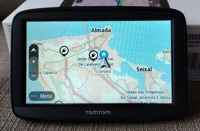 TomTom Via 52. Pouco uso, bateria nova, atualizado