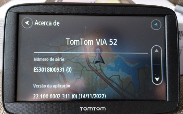 TomTom Via 52. Pouco uso, bateria nova, atualizado