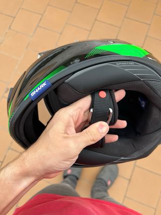 Casco moto shark spartan 1.2 carbono kitari verde