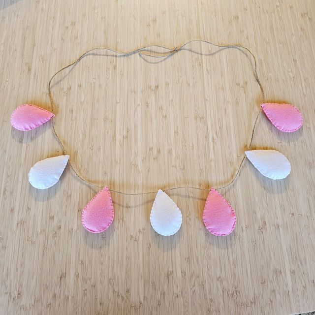 Guirnalda gotitas bebé