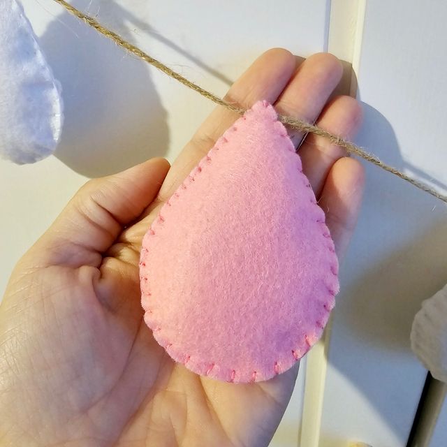 Guirnalda gotitas bebé