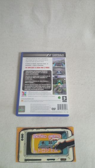 *COMPLETO Formula 1 2003 Fernando Alonso ps2