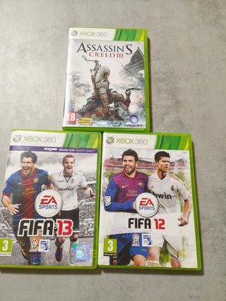 Pack 3 juegos Xbox 360