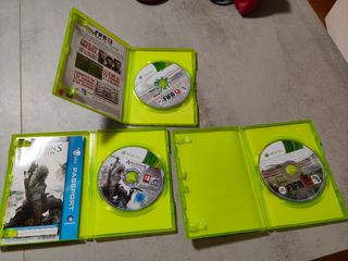 Pack 3 juegos Xbox 360