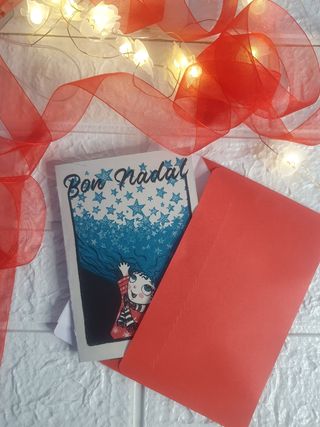🎄 Postal navidad print original 