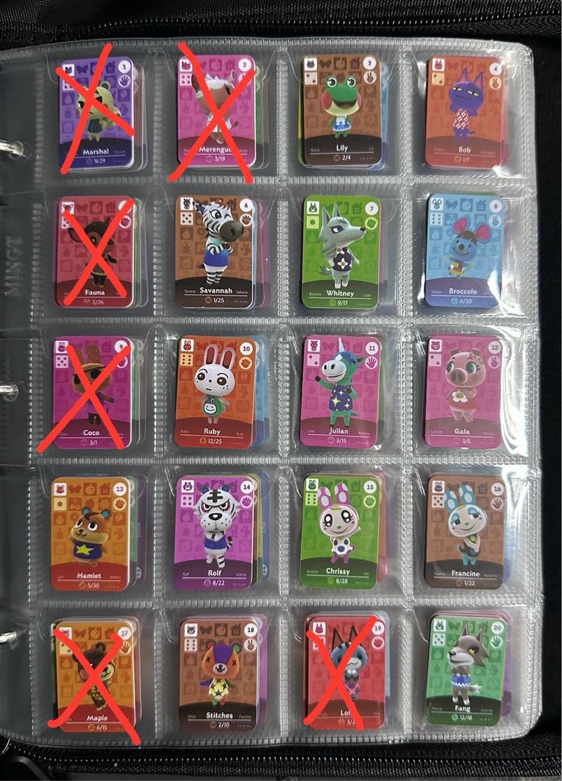 Imagen de 96 Mini Amiibo Animal Crossing 2€ unidad