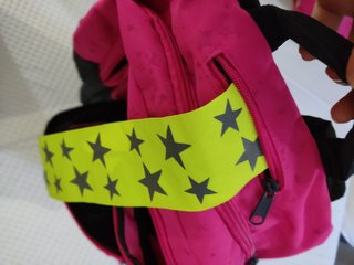 Mochila escolar con luces