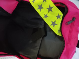 Mochila escolar con luces