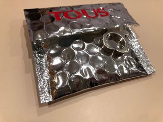 🧸Anillos Tous silueta oso🐻original plata💍