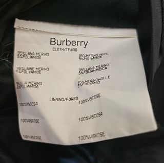 Abrigo Burberry Hombre