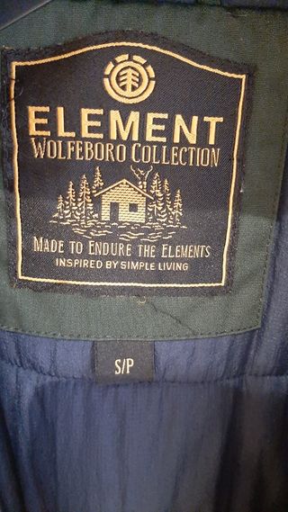 Cazadora element y sudadera adidas