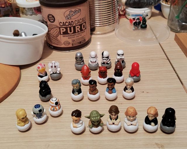 Colección: 24 Rollinz Star Wars