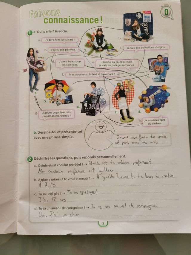 Méthode de français 2. Adosphère