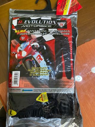 Pantalones de lluvia moto